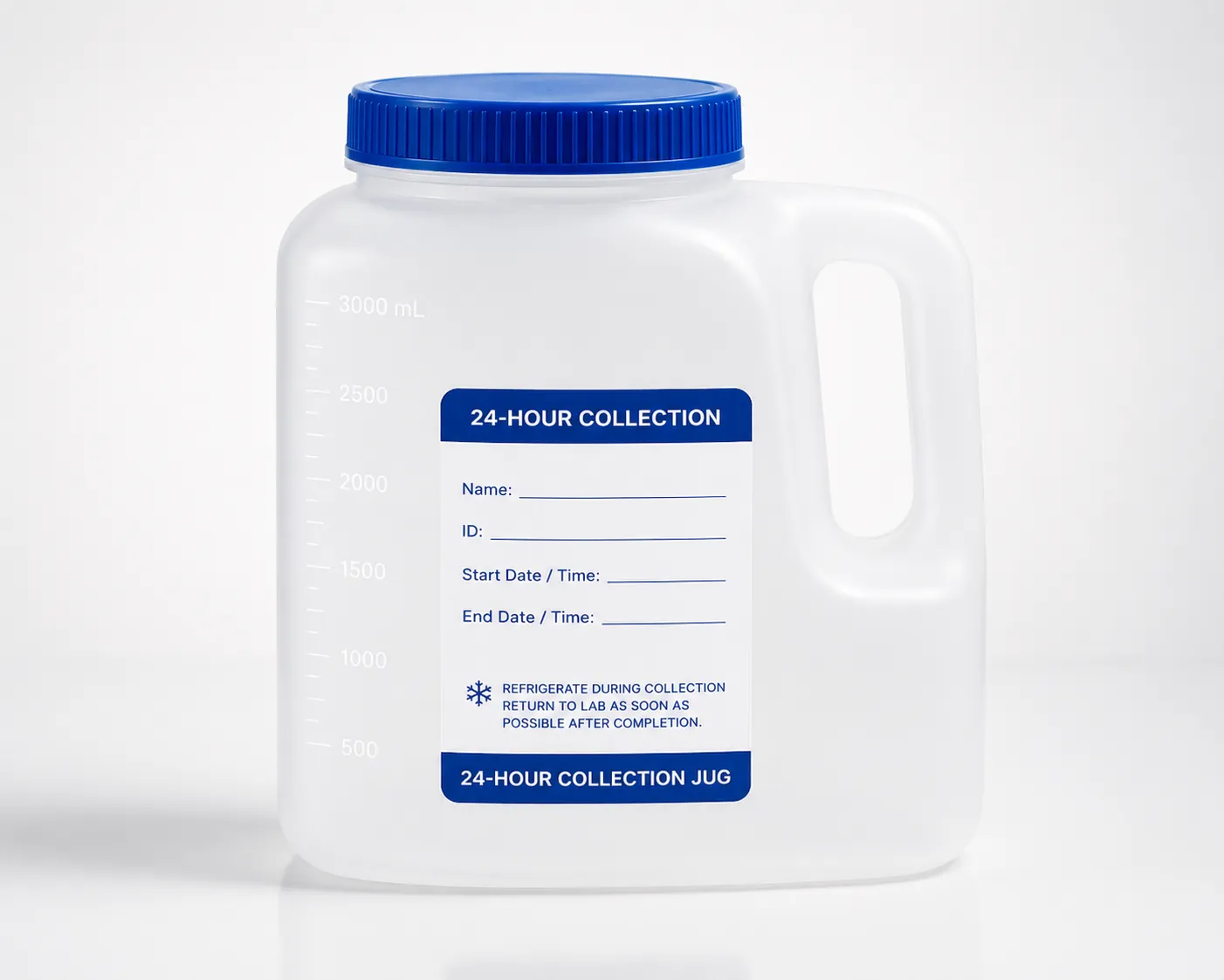 24-Hour Collection Jugs