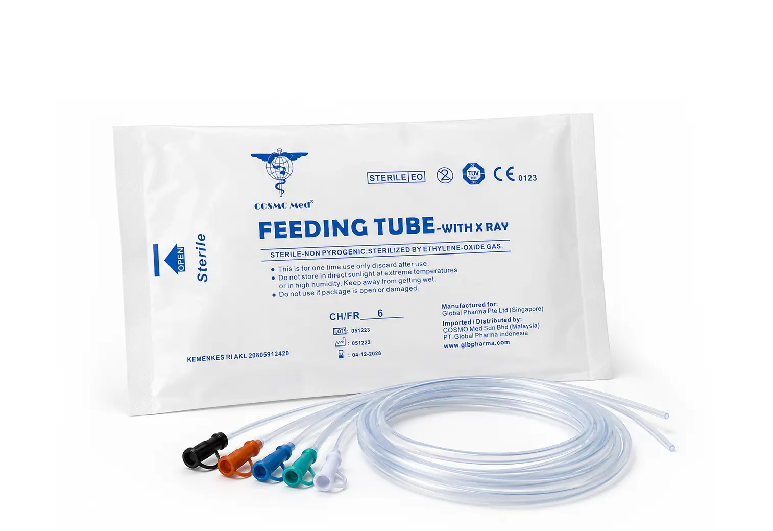 Feeding Tube With X Ray