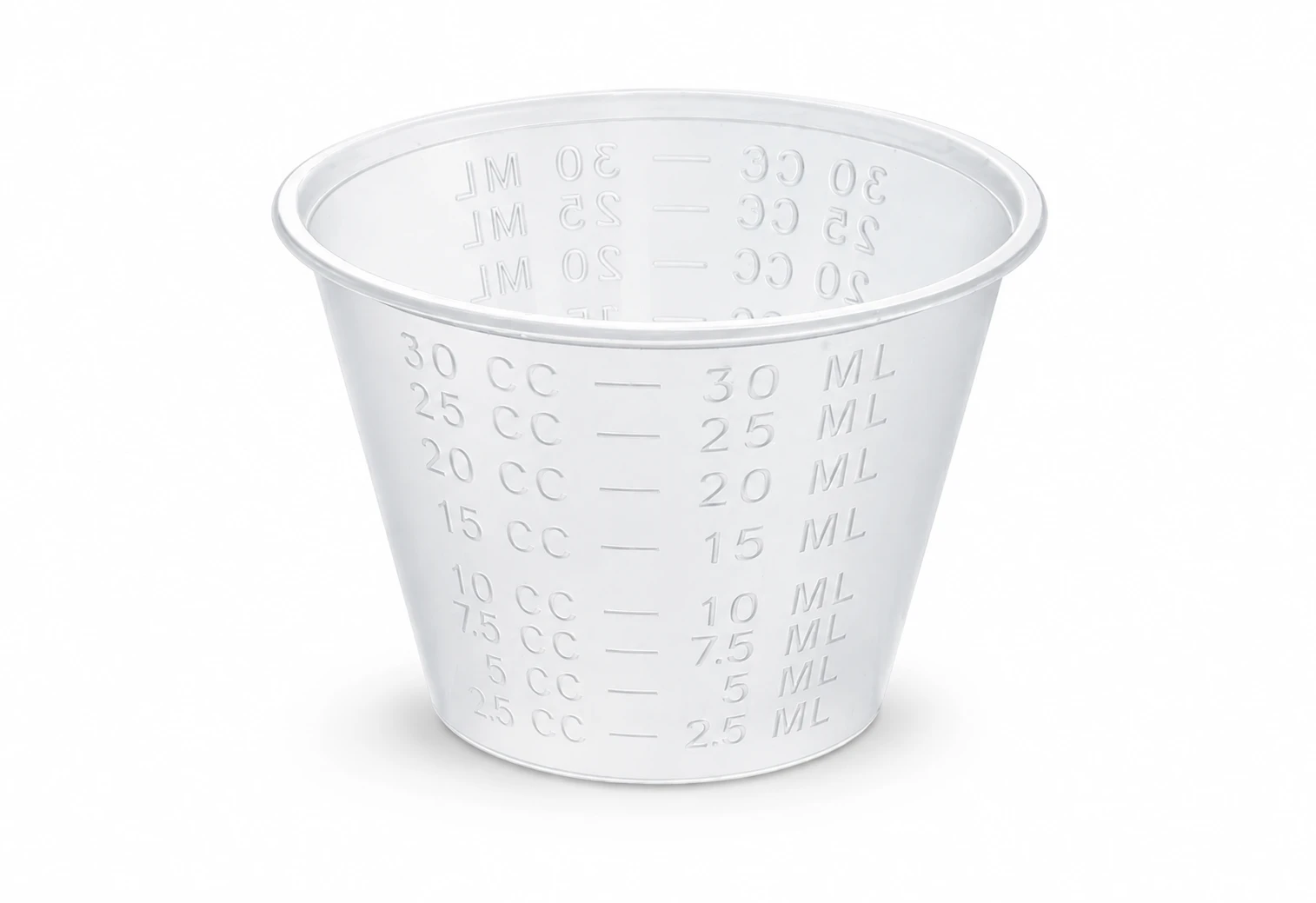 Plastic Medicine Cup With Measurement