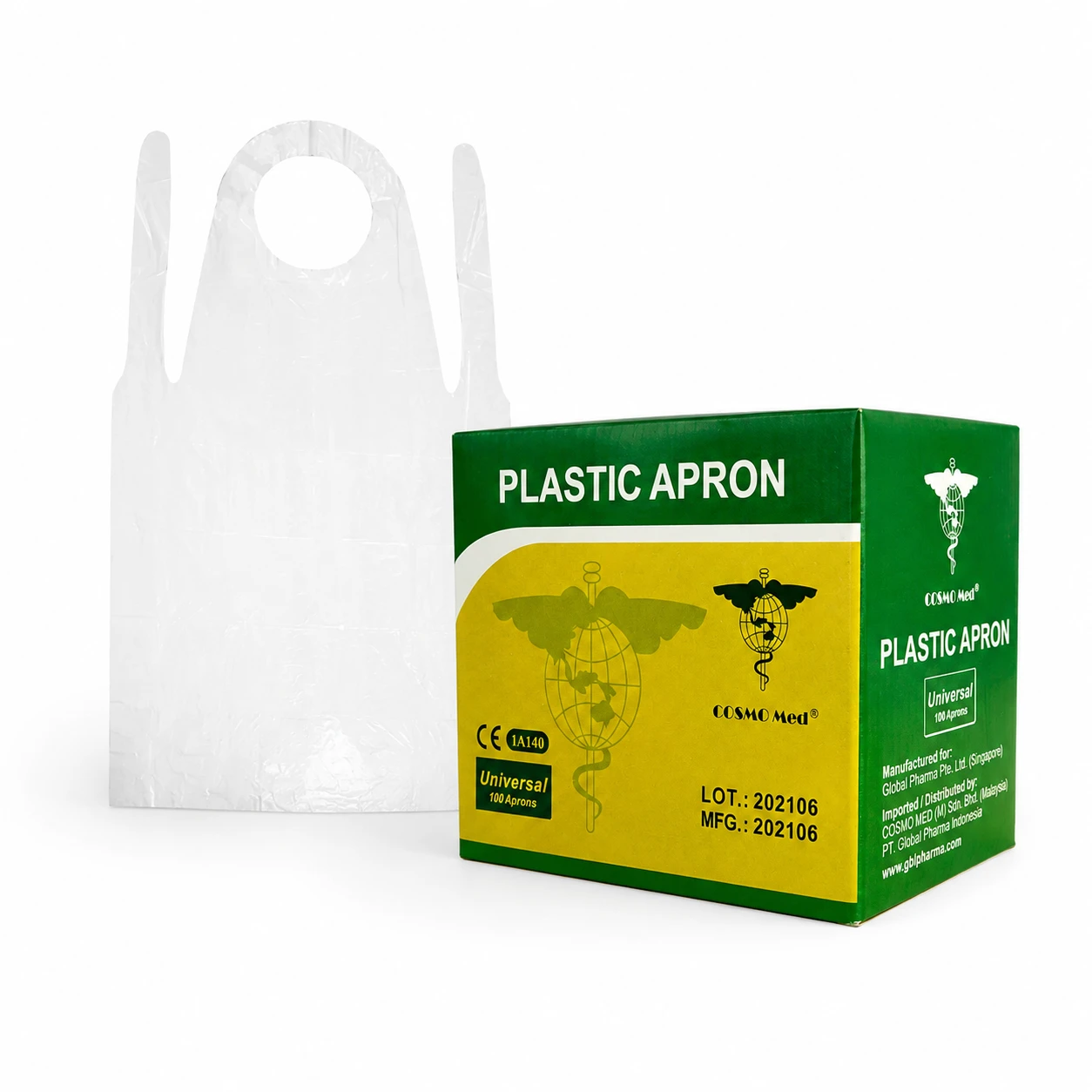 Plastic Apron Individual Fold