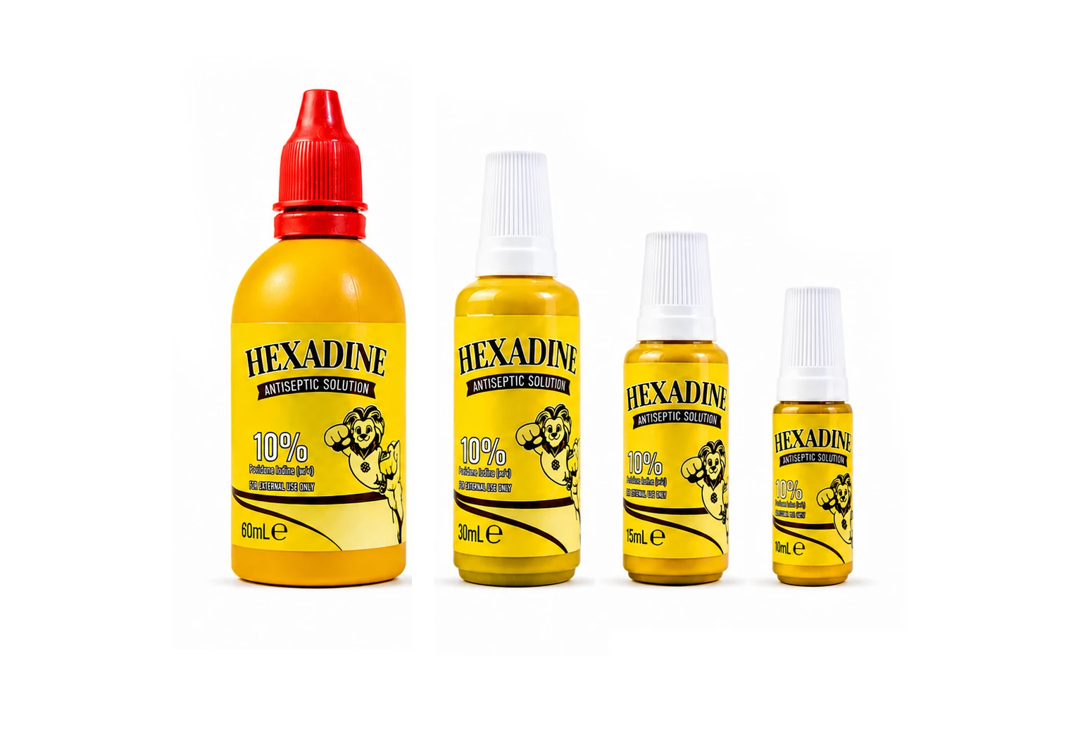 Povidone Iodine Convenient Travel Sizes