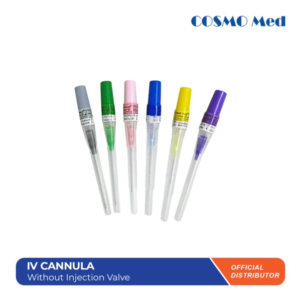 Cosmo Med IV Cannula Without Injection Valve
