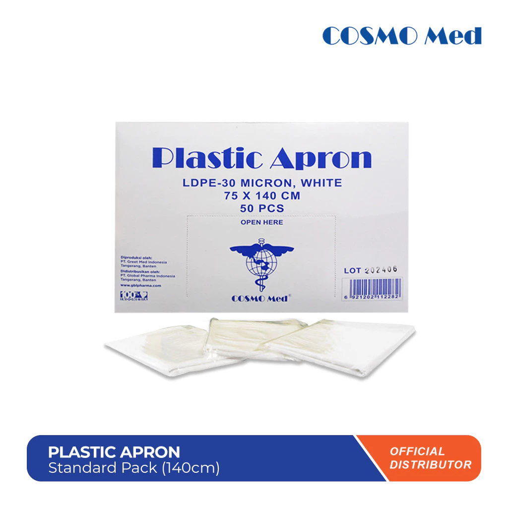Cosmo Med Plastic Apron
