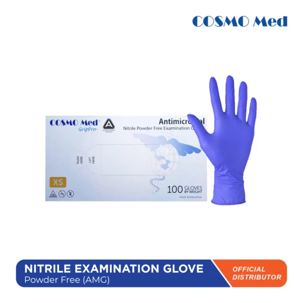 Cosmo Med Nitrile Examination Glove Powder Free