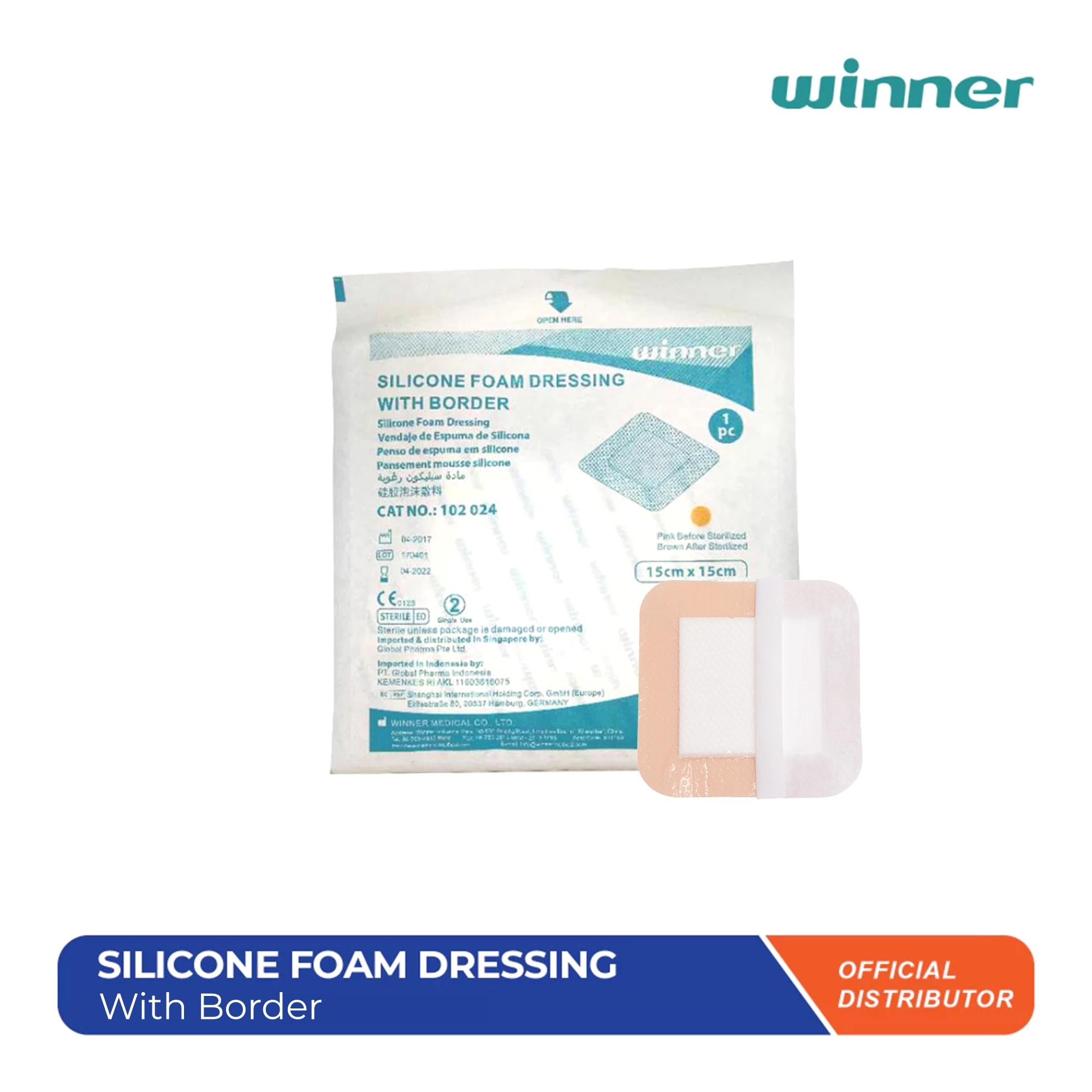 Winner Silicone Foam Dressing