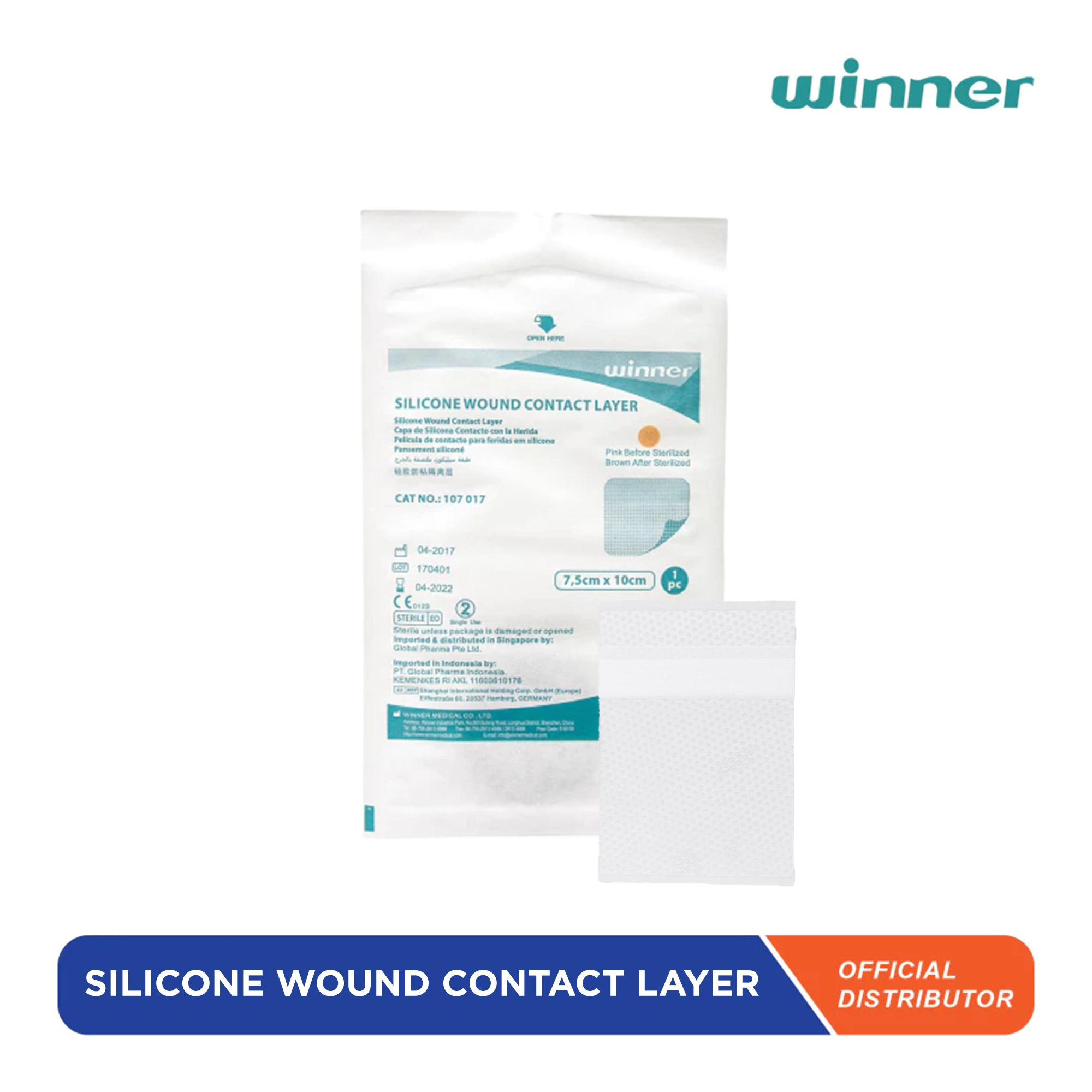 Winner Silicone Wound Contact Layer