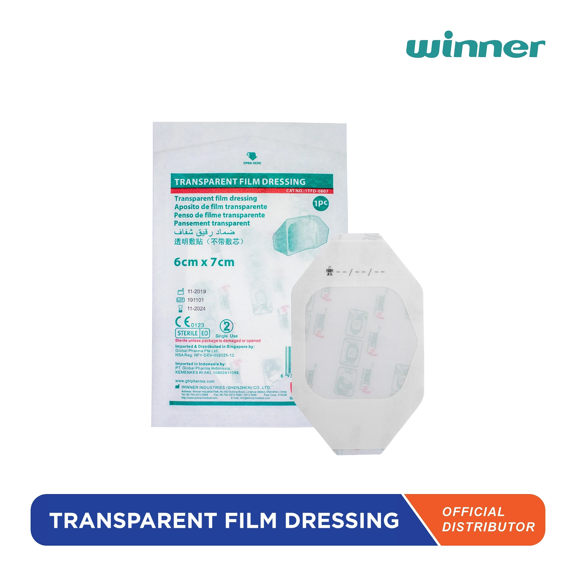 Winner Transparent Film Dressing