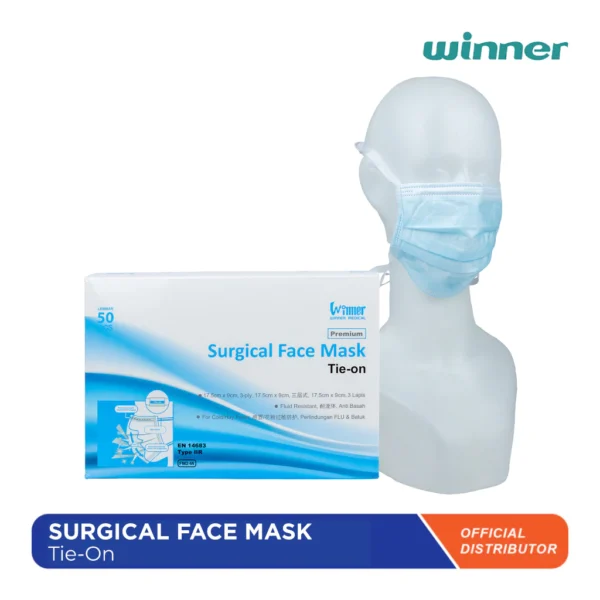 Winner Face Mask Tie On