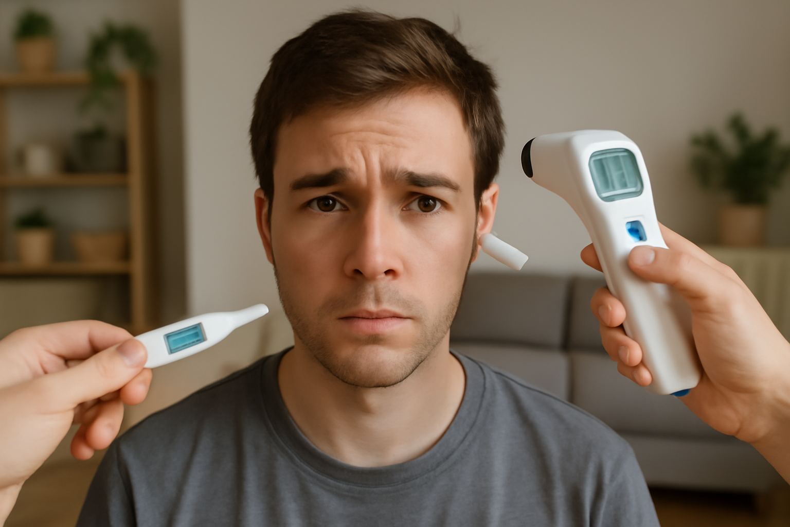 Forehead, Ear, or Mouth Thermometer : which type gives the most accuracy?