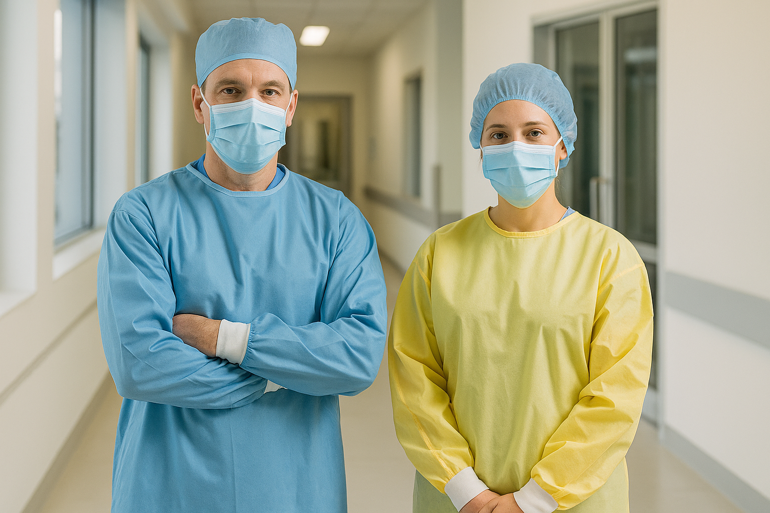Difference between Surgical Gown and Isolation Gown