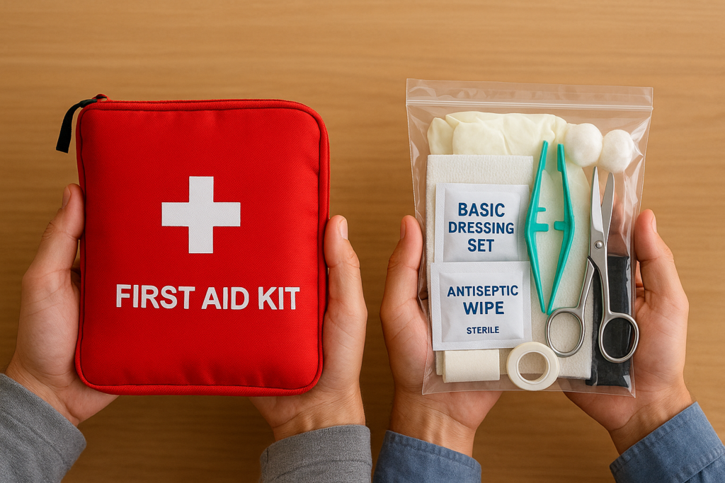 First Aid Kit Vs. Basic Dresssing Set : Which One Is More Important?