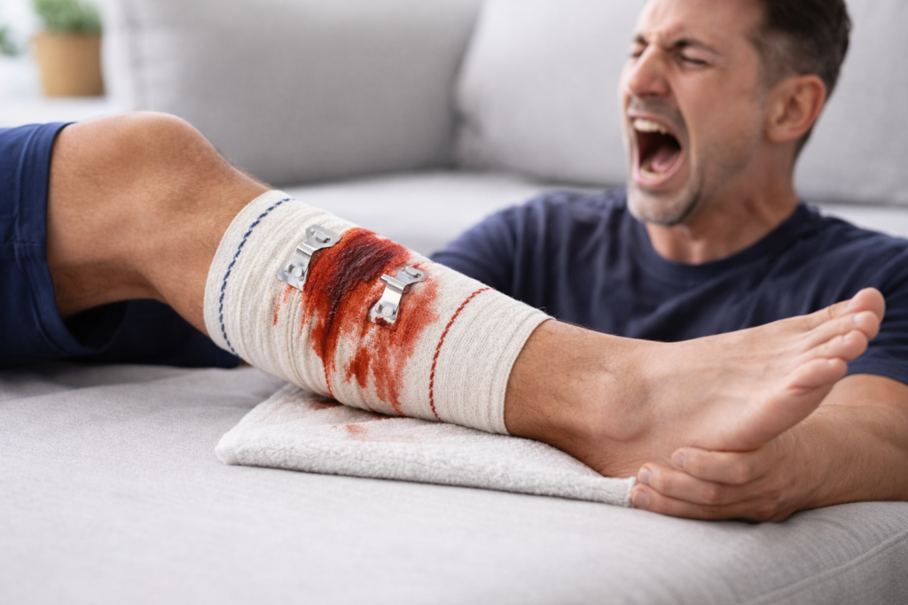 When not to use a crepe bandage : everything you need to know before it is worse