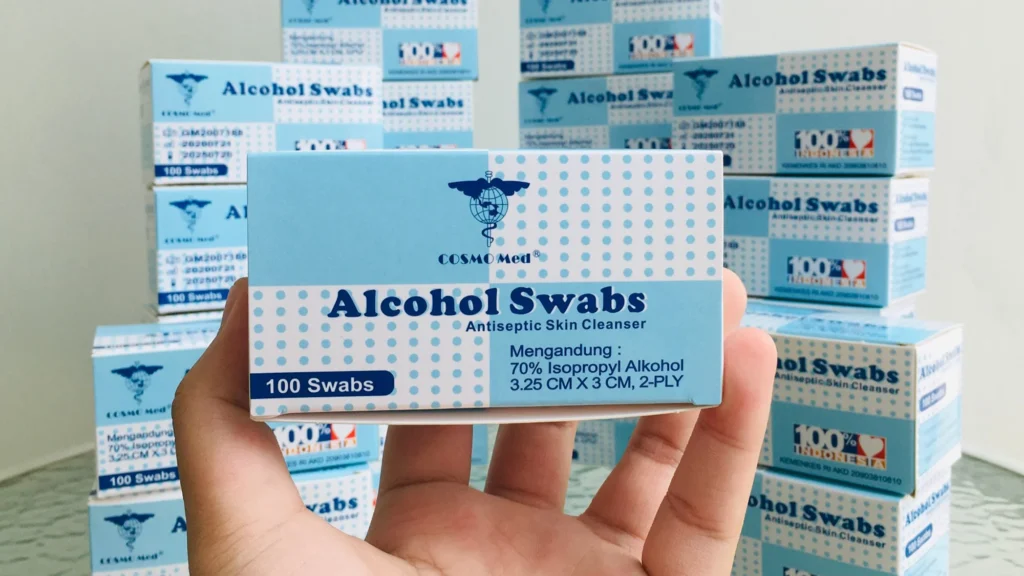 Choosing the right alcohol swab for you