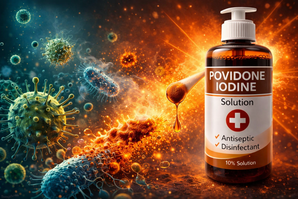 Common uses and dosages of using povidone iodine